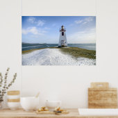 vuurtoren van Inch Arran | New Brunswick Poster (Keuken)