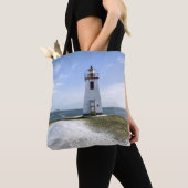 vuurtoren van Inch Arran | New Brunswick Tote Bag (Dichtbij)