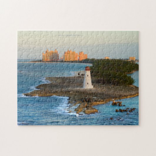 vuurtoren van Jigsaws Bahamas Legpuzzel (Horizontaal)
