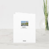 vuurtoren van Jupiter Bedankkaart (Achterkant)