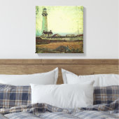 vuurtoren van  kaapolie canvas afdruk (Insitu (Slaapkamer))