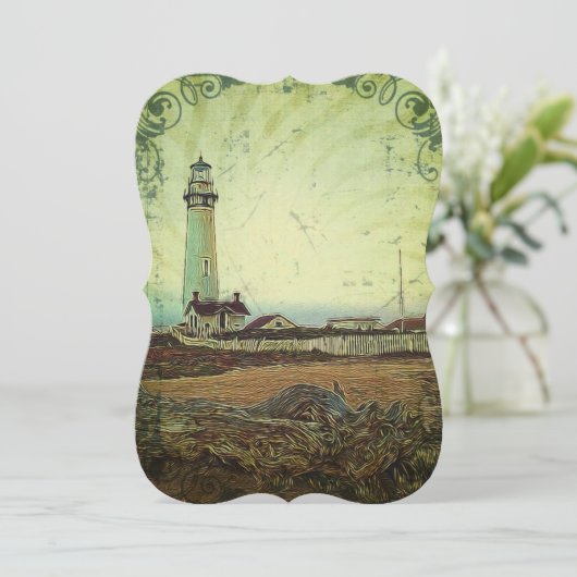  vuurtoren van  kaapolie kaart (Staand voorkant)