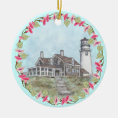 Vuurtoren van Kaapskabeljauw Keramisch Ornament (Voorkant)