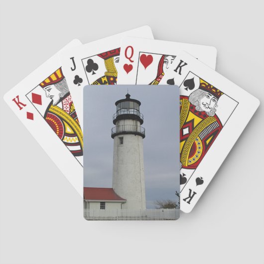 vuurtoren van Kaapskabeljauw Pokerkaarten (Achterkant)