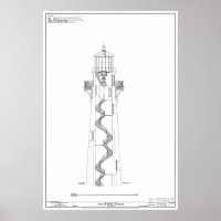  vuurtoren van Kaapverdië Blauwdruk 2