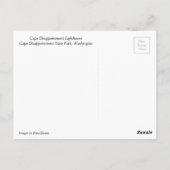 Vuurtoren van Kaapverdië, WA Briefkaart (Achterkant)