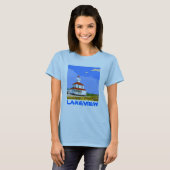 vuurtoren van LAKEVIEW T-shirt (Voorkant volledig)