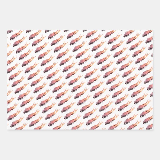 Vuurtoren van Long Island - Vuurwerkpapier Inpakpapier Vel (Voorkant 3)