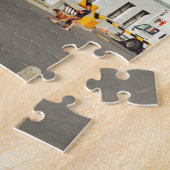 vuurtoren van Maap Town Mouille Point Zuid-Afrika Legpuzzel (Zijkant)