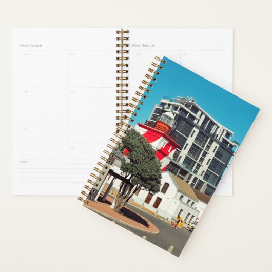 vuurtoren van Maap Town Mouille Point Zuid-Afrika Planner (Display)