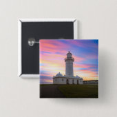 vuurtoren van Macquarie | Sydney, Australië Vierkante Button 5,1 Cm (Voorkant /achterkant)