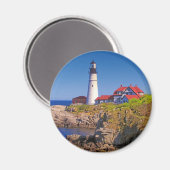 Vuurtoren van Maine 10 Magneet (Voorkant / Achterkant)