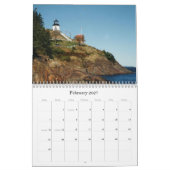 vuurtoren van Maine 2009 Kalender (Feb 2027)