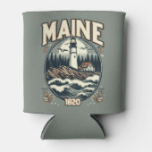  vuurtoren van Maine Blikjeskoeler (Voorkant)