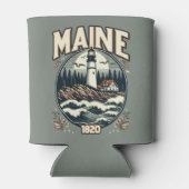  vuurtoren van Maine Blikjeskoeler (Achterkant)