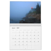 vuurtoren van Maine Kalender (Mar 2027)