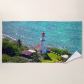 vuurtoren van Makapu'u Strandlaken (Voorkant)