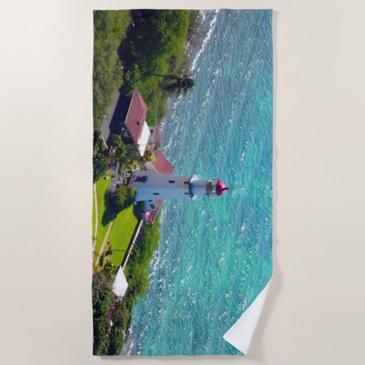 vuurtoren van Makapu'u Strandlaken (Voorkant)