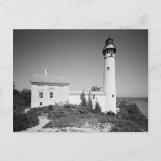 Vuurtoren van Manitou Island Briefkaart (Voorkant)