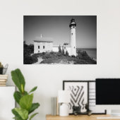 Vuurtoren van Manitou Island Poster (Thuiskantoor)