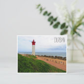 vuurtoren van Mhlanga, groen Briefkaart (Staand voorkant)