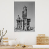 vuurtoren van Mispillion Poster (Keuken)