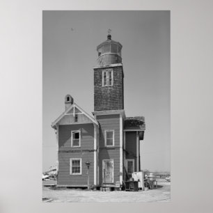 vuurtoren van Mispillion Poster