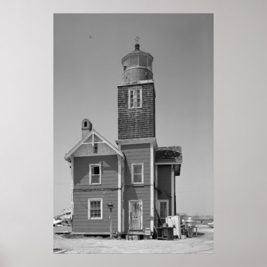 vuurtoren van Mispillion Poster (Voorkant)