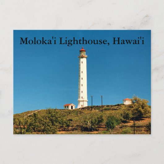 vuurtoren van Moloka'i, Briefkaart van Hawai (Voorkant)