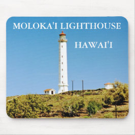 vuurtoren van Moloka'i, Hawai'i Mousepad Muismat