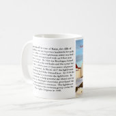 Vuurtoren van Monhegan Island, Mok Maine (Voorkant links)