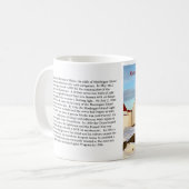 Vuurtoren van Monhegan Island, Mok Maine (Voorkant links)