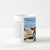 Vuurtoren van Monhegan Island, Mok Maine (Center)