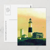 vuurtoren van montauk briefkaart (Voorkant / Achterkant)