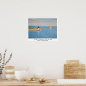 vuurtoren van nantucket II - een Uitzicht van de v Poster (Keuken)