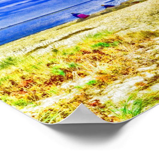 vuurtoren van Nantucket Poster (Hoek)