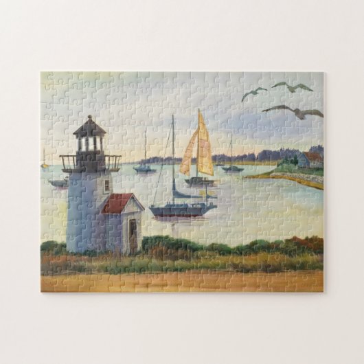 vuurtoren van Nantucket Puzzle Legpuzzel (Horizontaal)