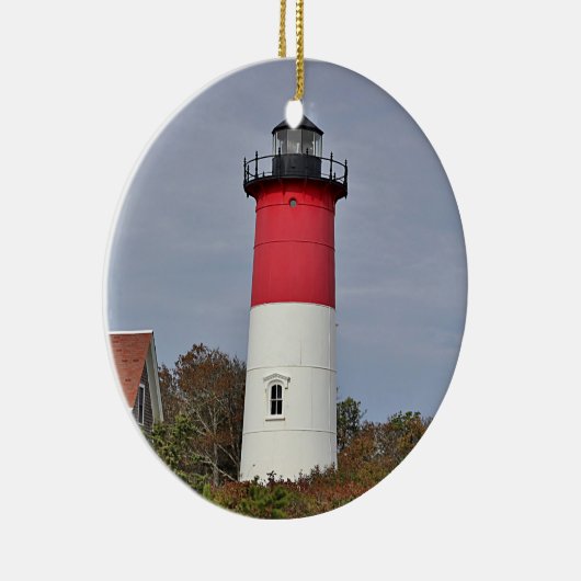 vuurtoren van Nauset Keramisch Ornament (Rechts)