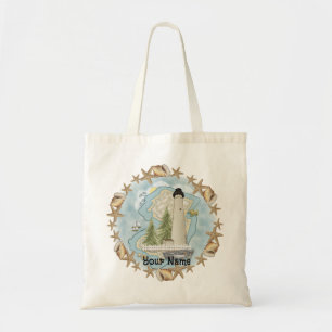 vuurtoren van New Jersey Shells Tote Bag