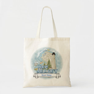 Vuurtoren van New Jersey Tote Bag