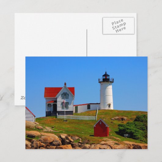 vuurtoren van nobels briefkaart (Voorkant / Achterkant)