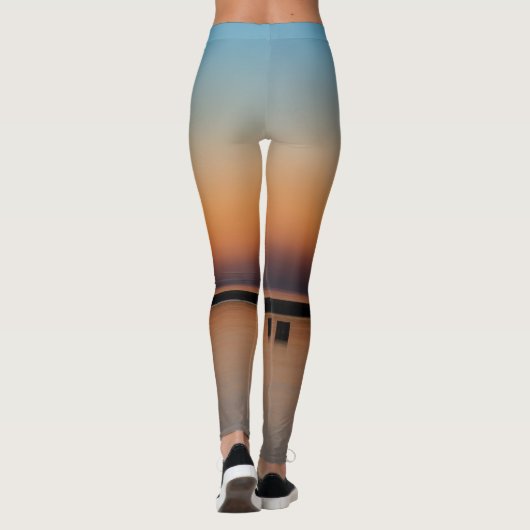 vuurtoren van North Ave Sunrise Leggings (Achterkant)