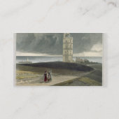 vuurtoren van North Foreland uit 'A Voyage rond G' Visitekaartje (Achterkant)