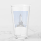 Vuurtoren van North Pierhead, Ludington, MI Glas (Achterkant)