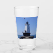 Vuurtoren van North Pierhead, Ludington, MI Glas (Voorkant)