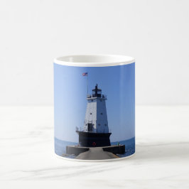 Vuurtoren van North Pierhead, Ludington, MI Koffiemok