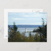 vuurtoren van Nova Scotia Briefkaart (Voorkant / Achterkant)