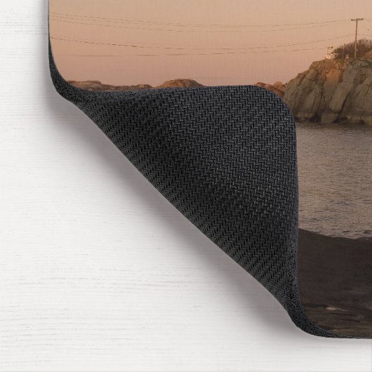 Vuurtoren van Nubble, Mousepad Muismat (Hoek)
