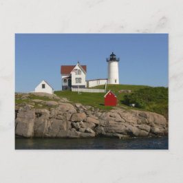 Vuurtoren van Nubbles - New England Briefkaart