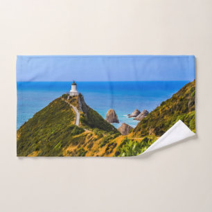 vuurtoren van Nugget Point, Nieuw-Zeeland Bad Handdoek